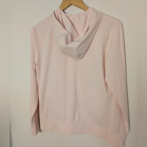 Uniqlo Girls's AIRism Mesh UV Protection Sun Hoodie Light Pink Size 14 New - Picture 5 of 11